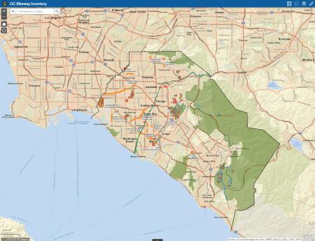 OC Bikeway Inventory Map