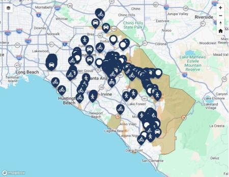 Local Road Safety Plan Social Pinpoint Map